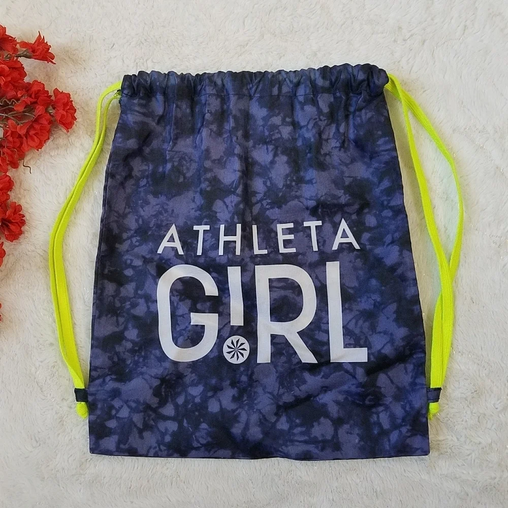 Athleta Girl Tie-Dye Drawstring Bag
